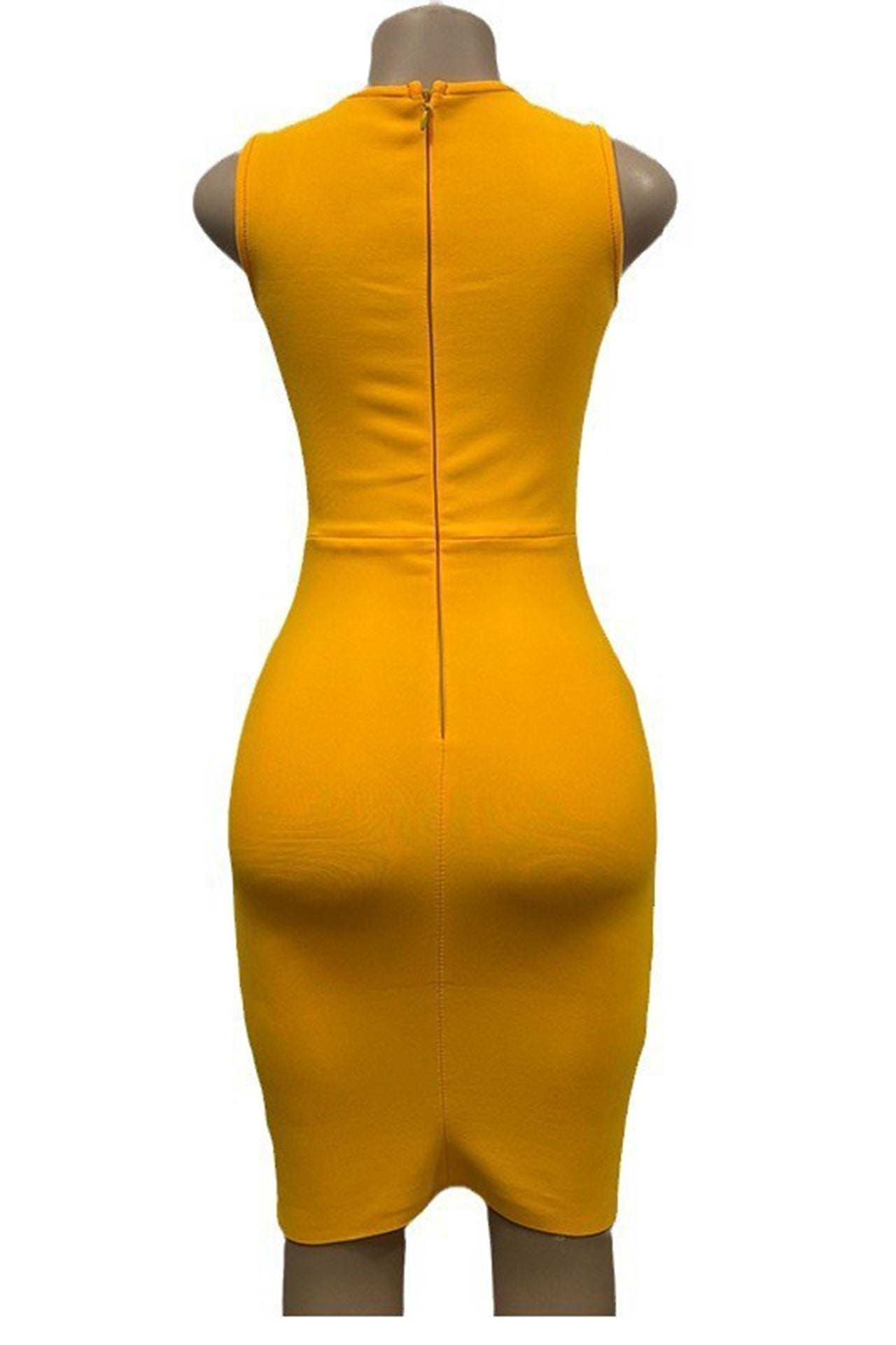 Victoria Fishbone Midi Dress