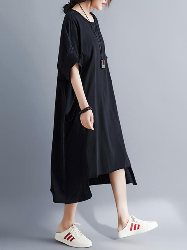 Super Loose Irregular Long Dress