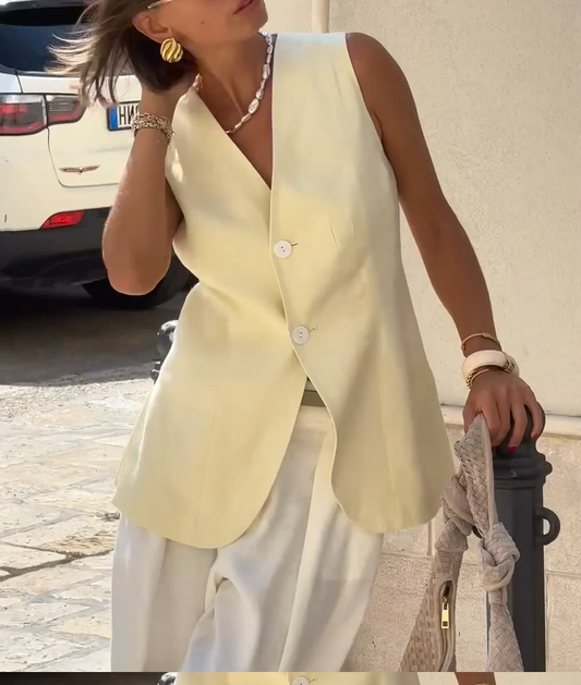 Chill Buttery Yellow Gilet