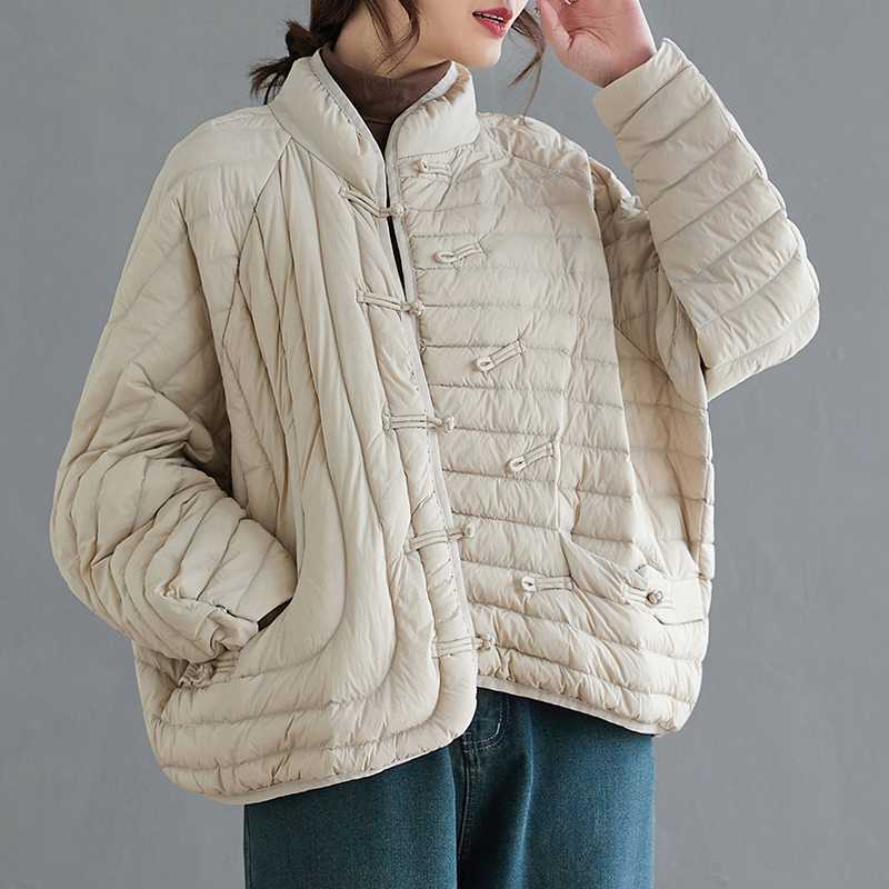 Lightweight Solid Color Cotton Outerwear