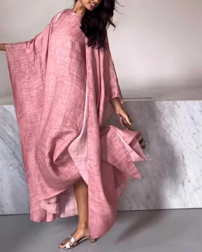 Casual Dress & Gown Cardigan Two-Piece Set