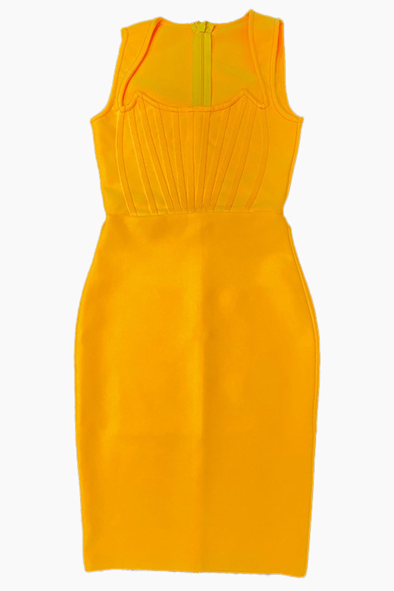 Victoria Fishbone Midi Dress