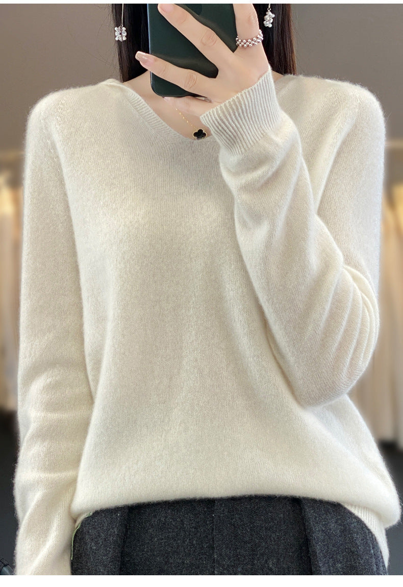 Literary Cashmere Hooded Sweatshirt