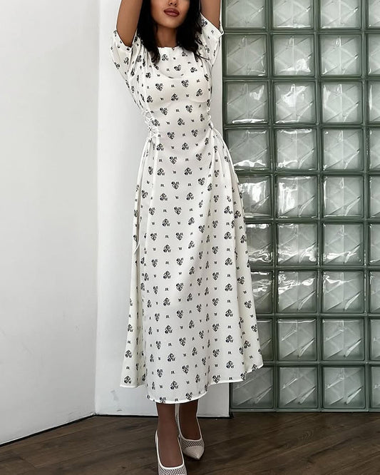 Elegant Floral Dress