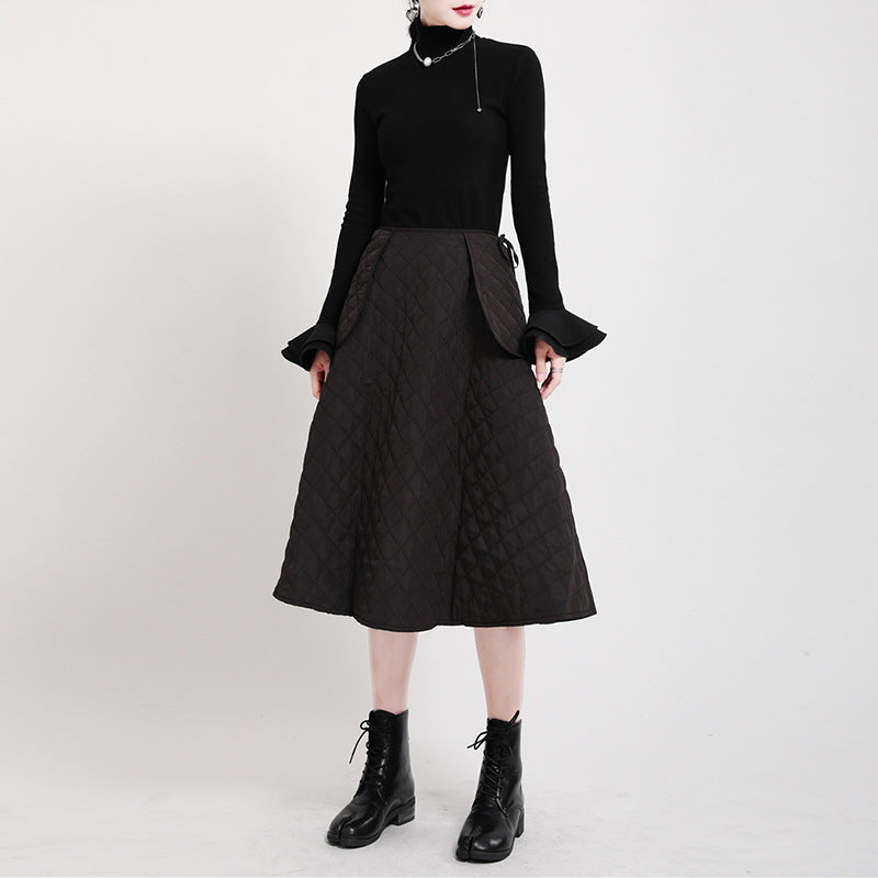 Special Solid Color Stretch Turtleneck Cotton T-Shirt