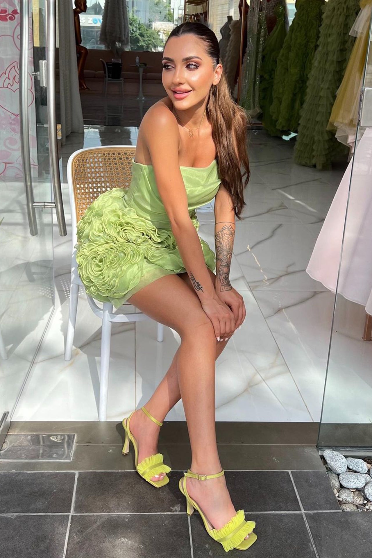 Victoria Strapless Mini Dress