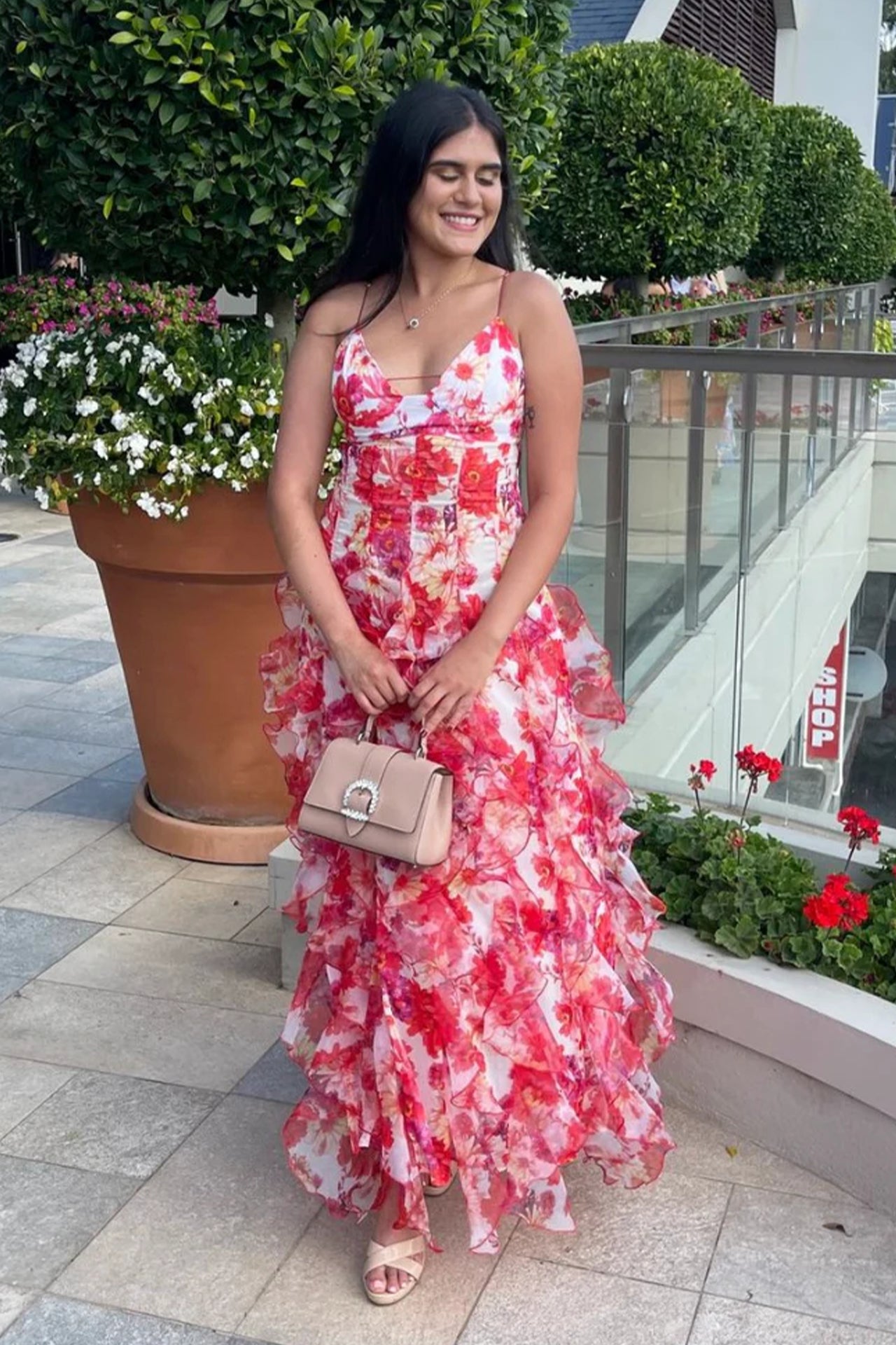 Ruby Floral Maxi Dress