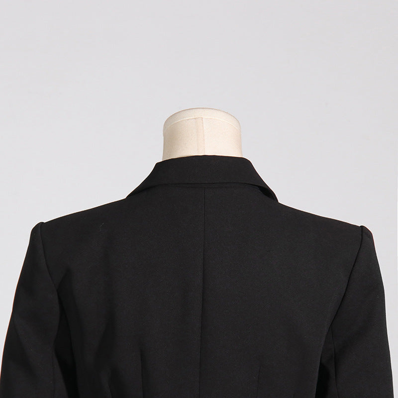 Niche design simple coat 2024 spring new fashion elegant commuter style slim slimming windbreaker for women