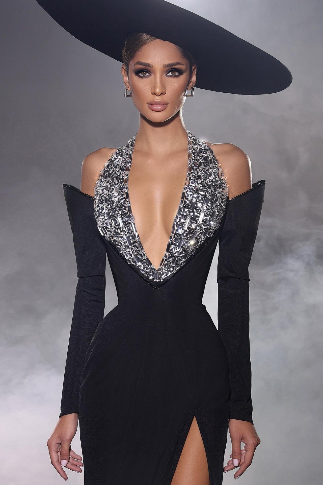 Giselle Maxi Dress In Black