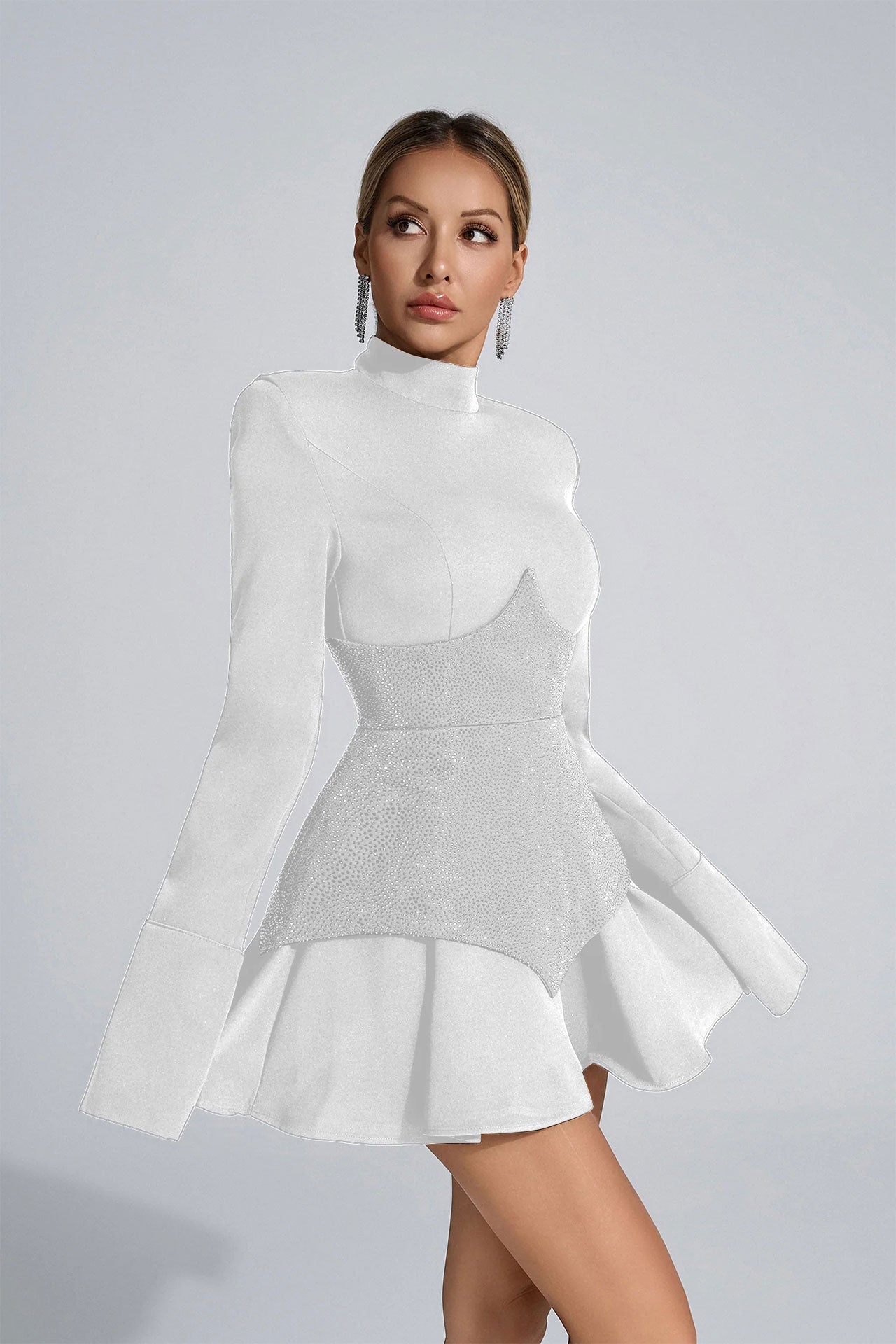 Daphne Long Sleeve Mini Dress