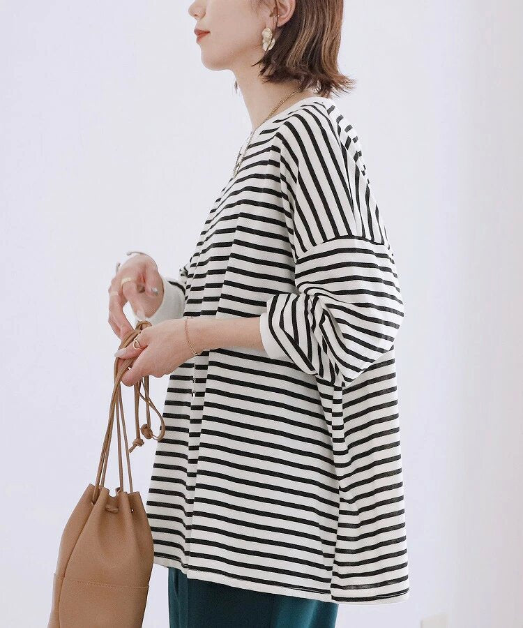 Casual Cotton Long Sleeve Sweatshirt