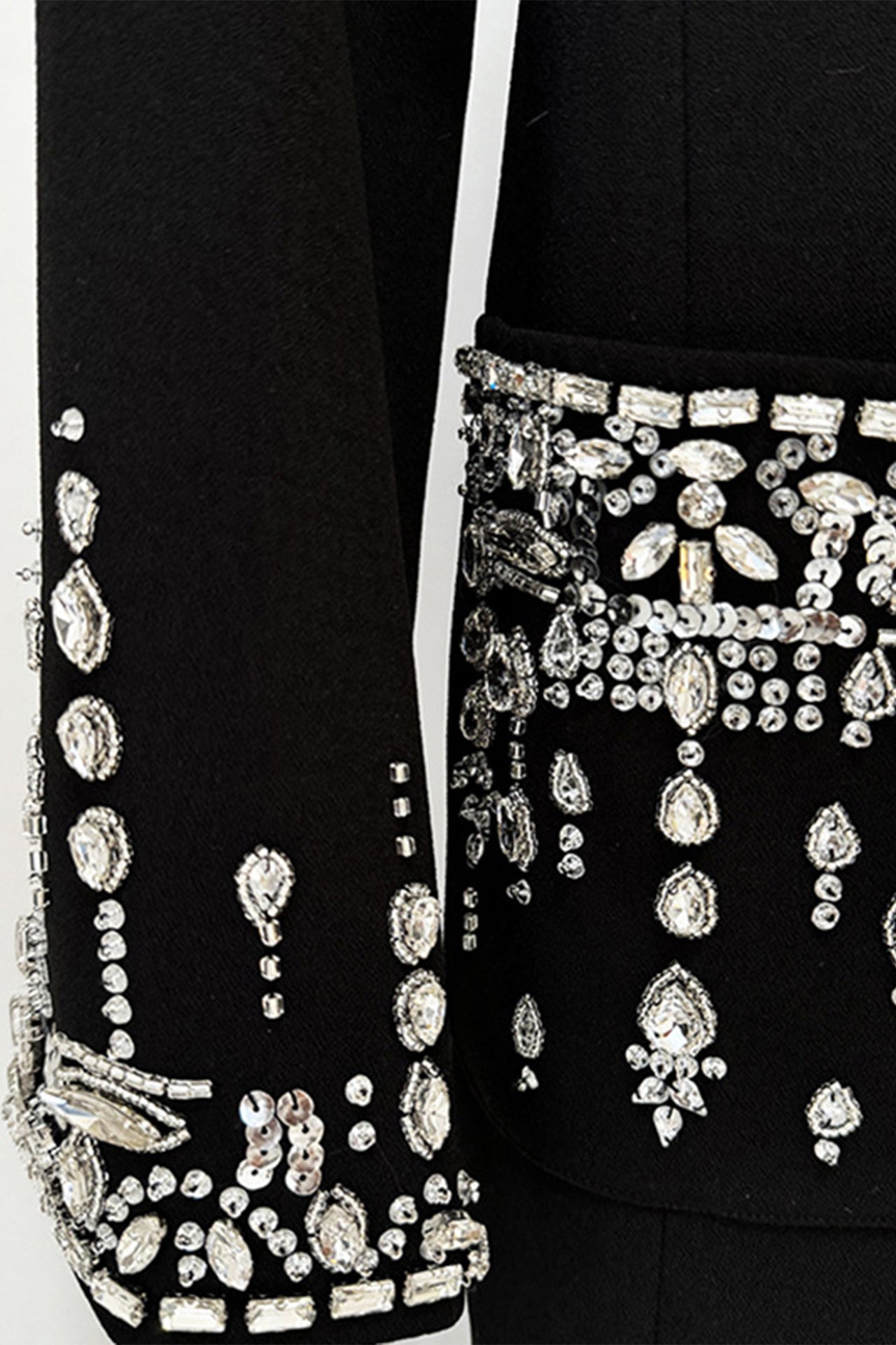 Junita Long Sleeve Blazer Maxi Dress