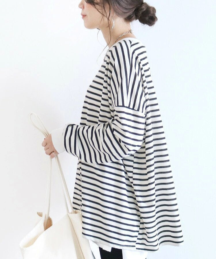 Casual Cotton Long Sleeve Sweatshirt