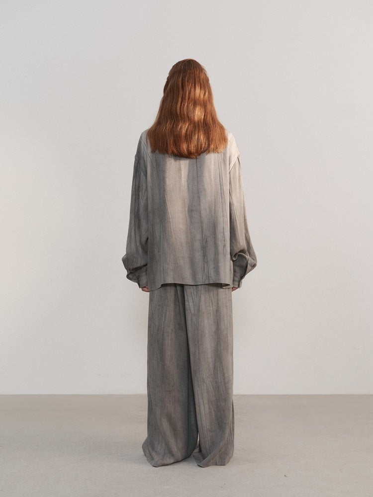 Lazy Style Solid Color Long Sleeve Top