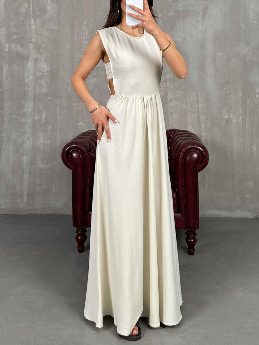 Sleeveless casual dress