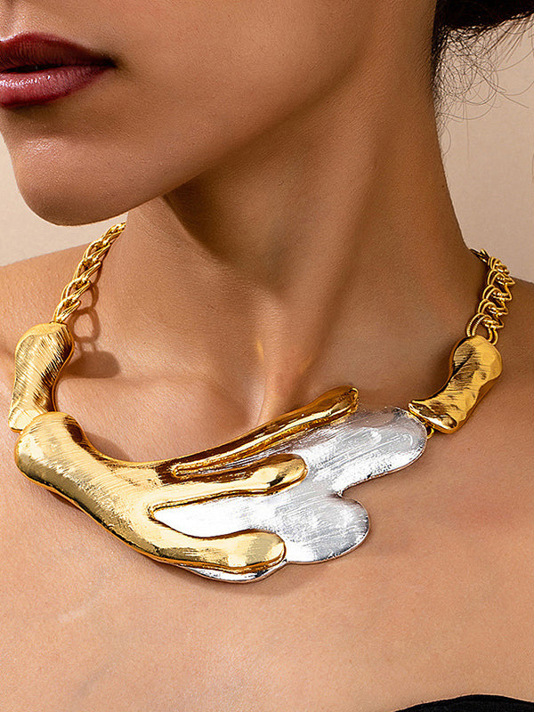 Chains Geometric Necklaces Accessories