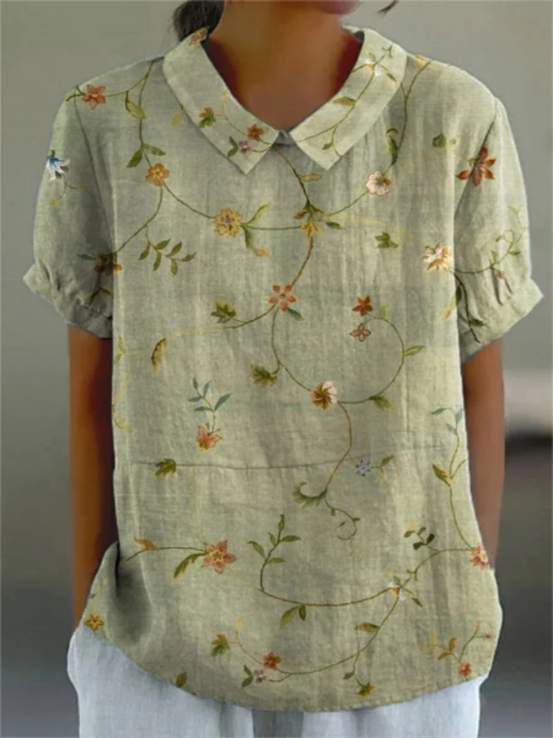 Women's Printed Vintage Shirt