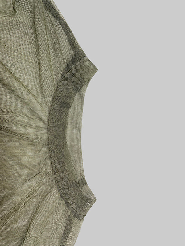 Long Sleeves Solid Color Split-Joint Round-Neck Inner Shirts + A-Line Bowknot Midi Dresses Two Pieces Set