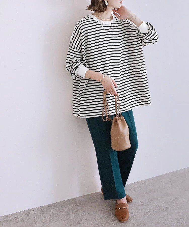 Casual Cotton Long Sleeve Sweatshirt