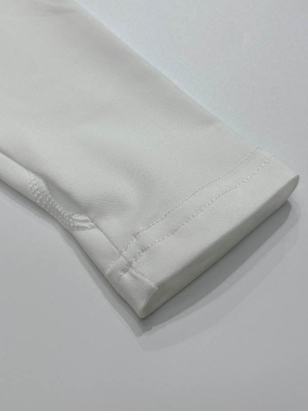 Skinny Pleated See-Through Solid Color Split-Joint Off-The-Shoulder T-Shirts