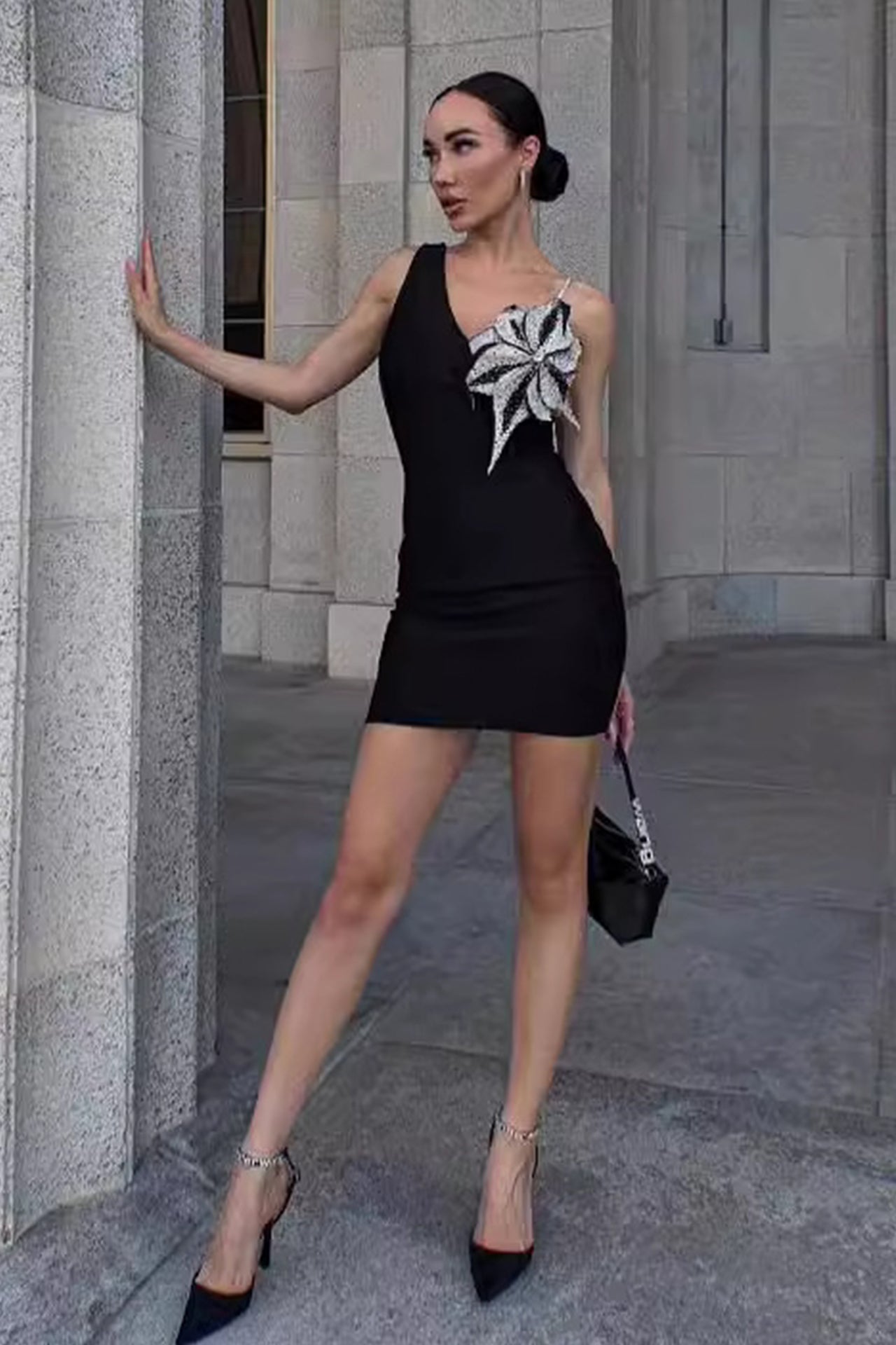 Rosalinda Strap Mini Dress