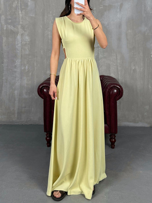 Sleeveless casual dress