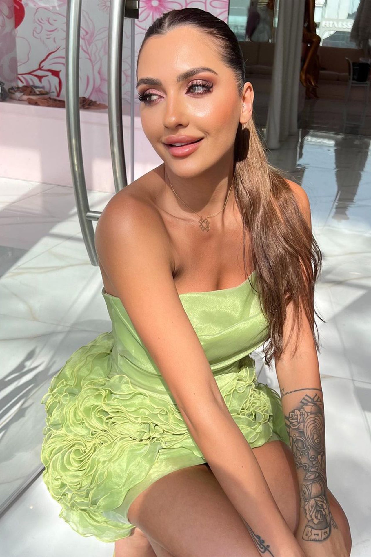 Victoria Strapless Mini Dress