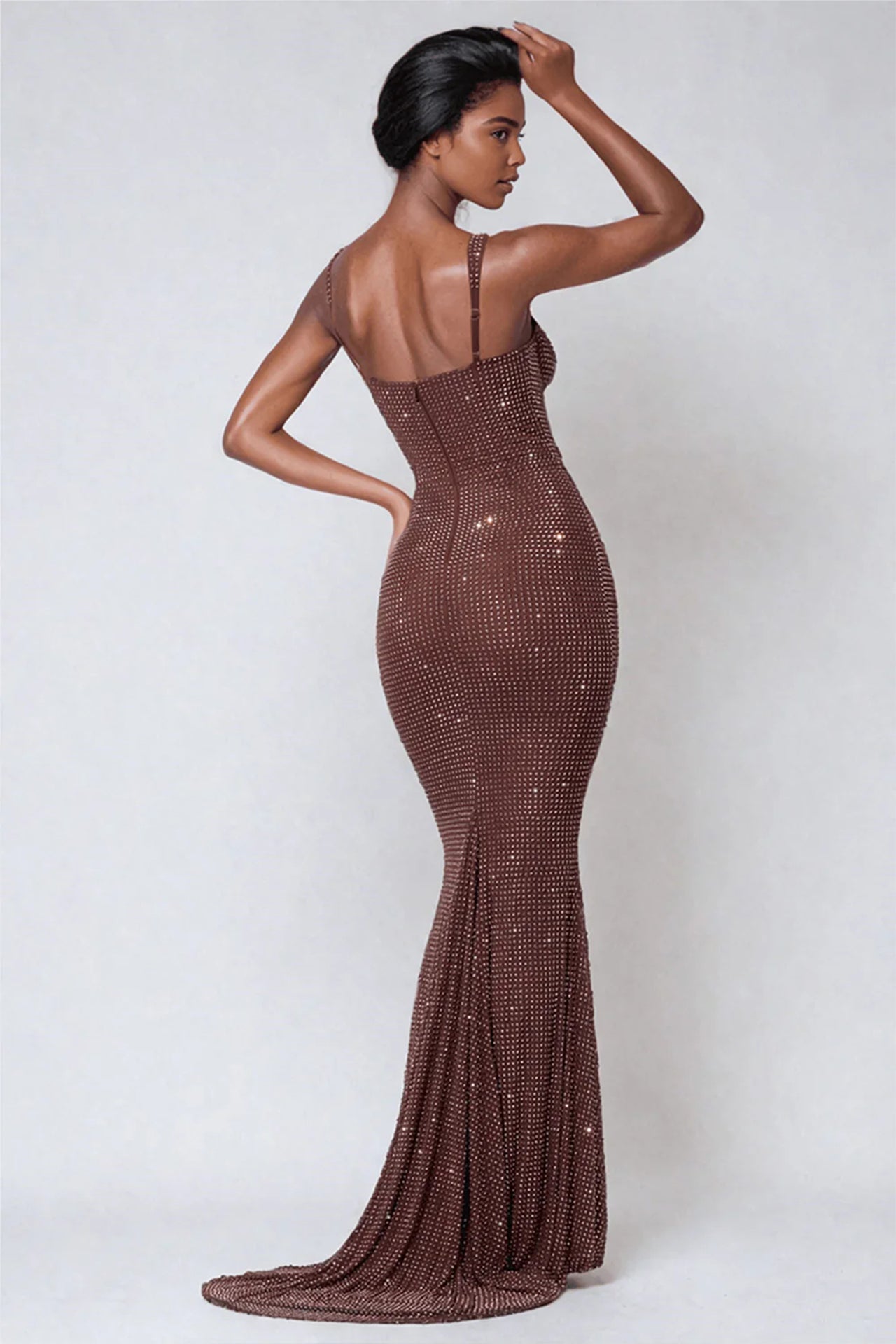 Serenity Rhinestone Cami Maxi Dress
