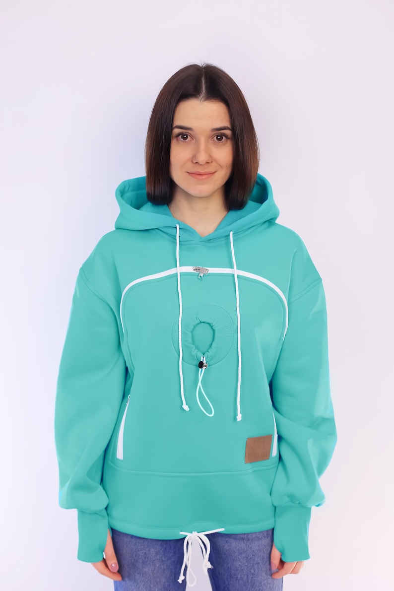 Pet Carrier Hoodie: Handmade Dog Sling & Cat Bag