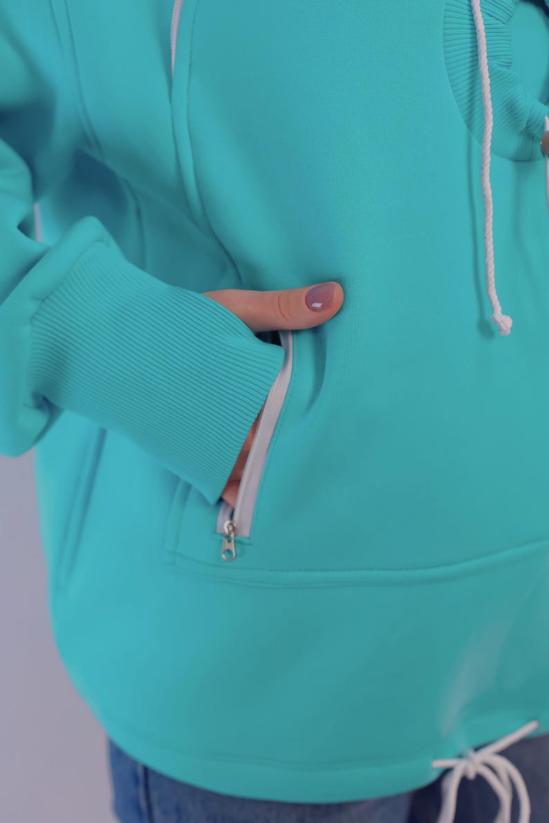 Pet Carrier Hoodie: Handmade Dog Sling & Cat Bag