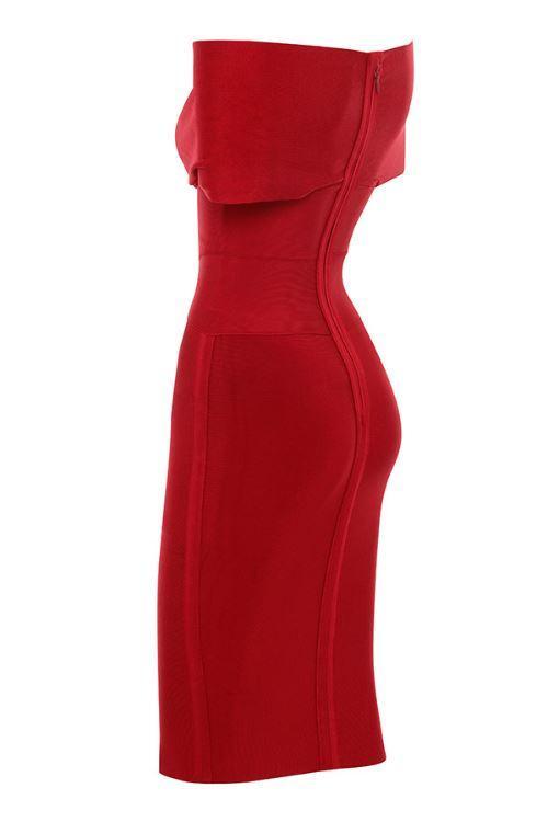 Marta Dress - Red