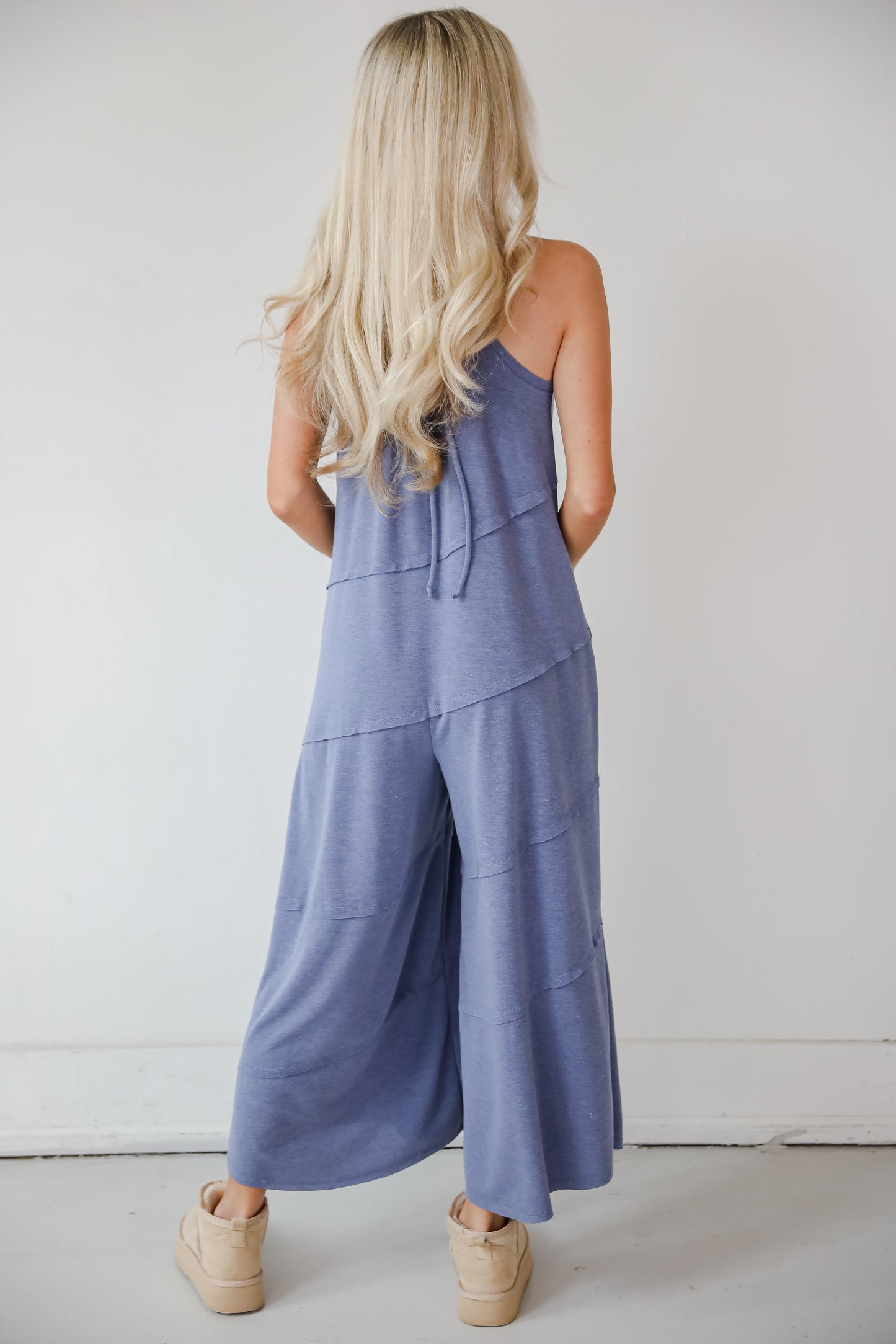 Favorite Impression Denim Wide Leg Jumpsuit