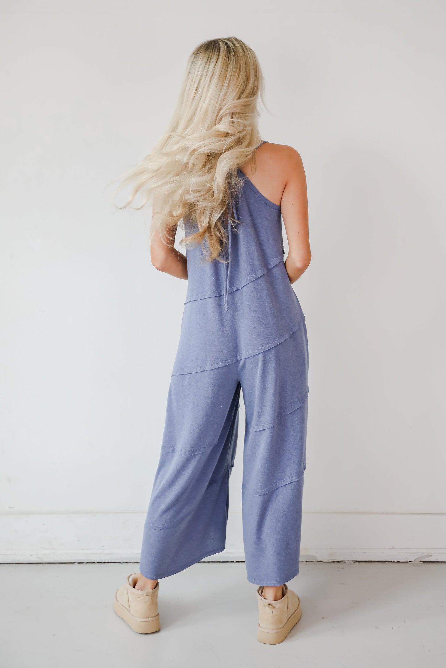 Favorite Impression Denim Wide Leg Jumpsuit