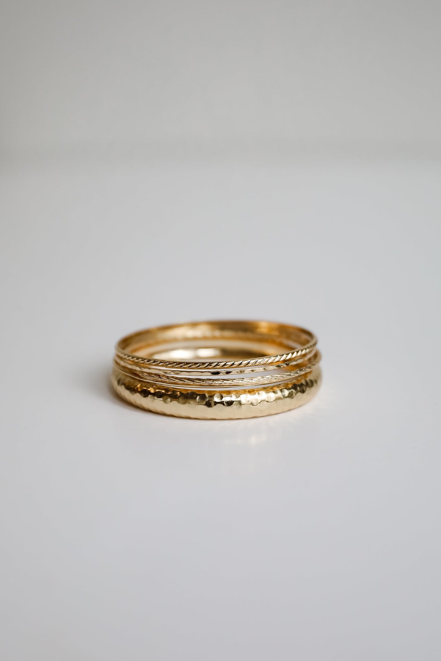 Melody Gold Bangle Set