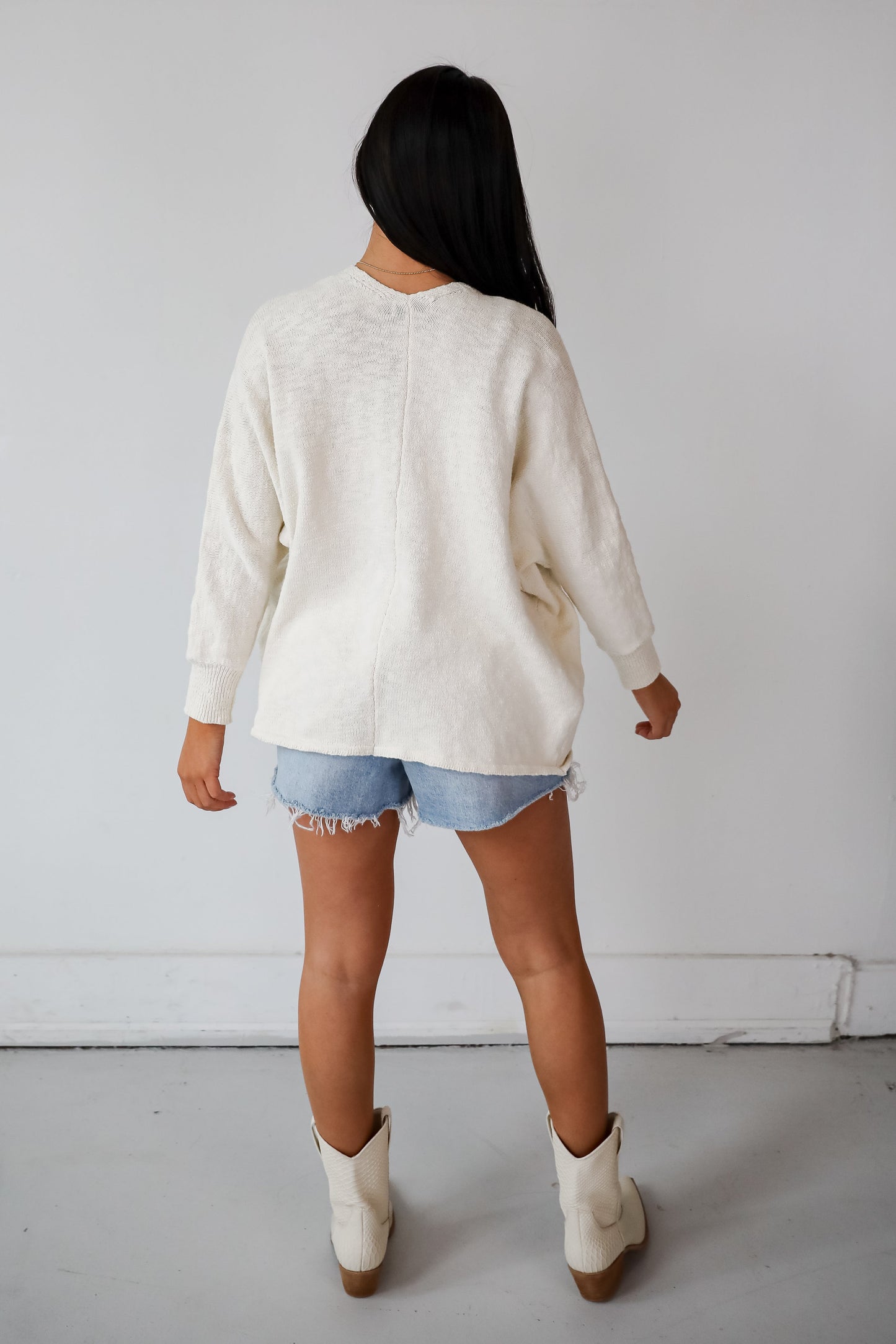 Easygoing Coziness Ivory Cardigan