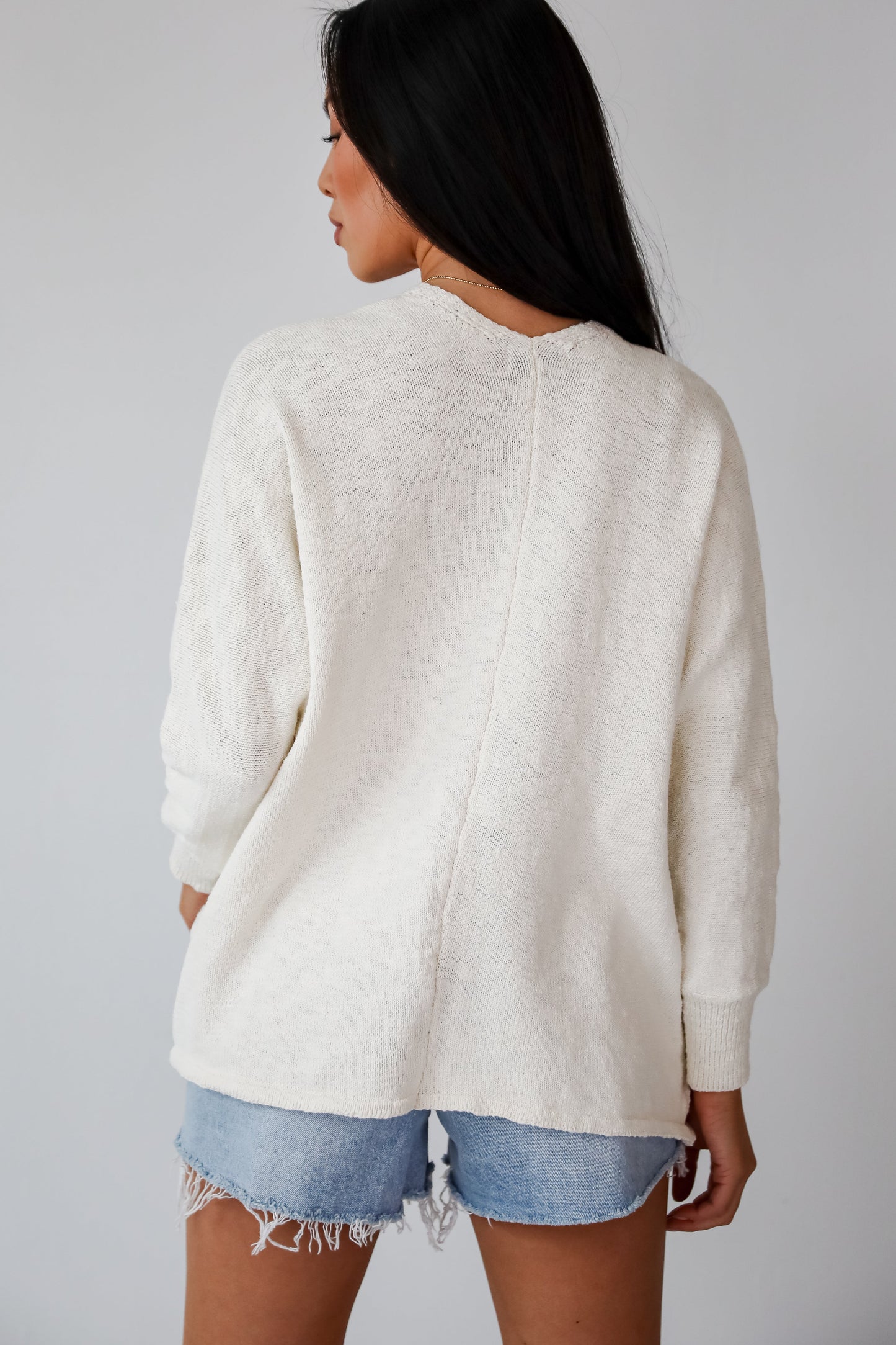 Easygoing Coziness Ivory Cardigan