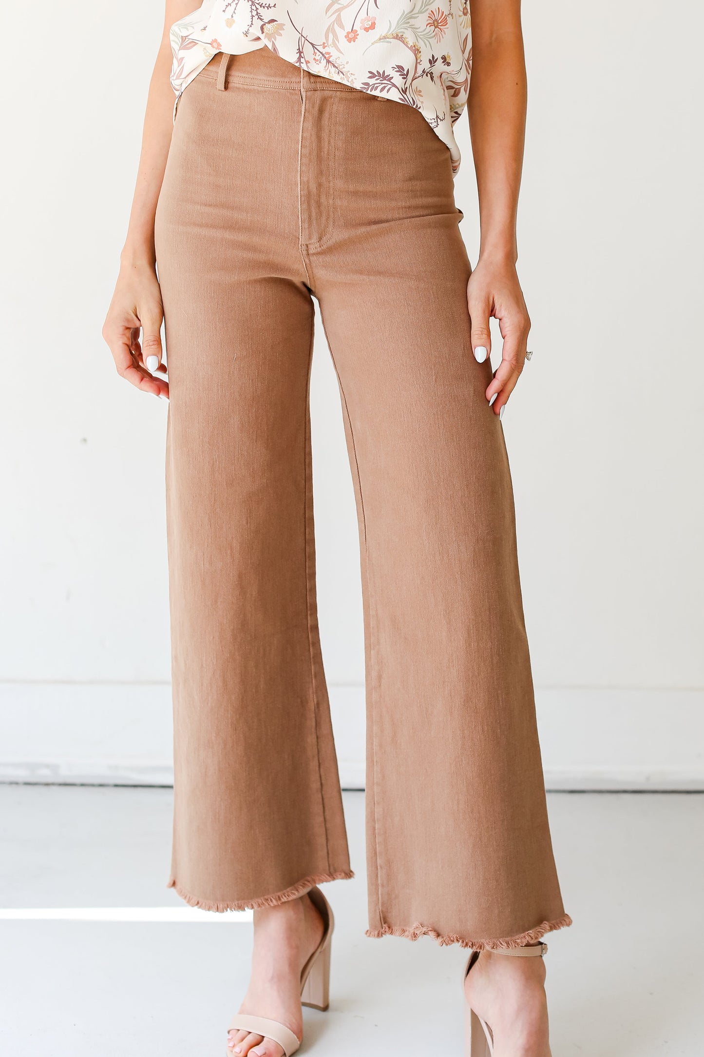 Keep It Adorable Wide Leg Jeans