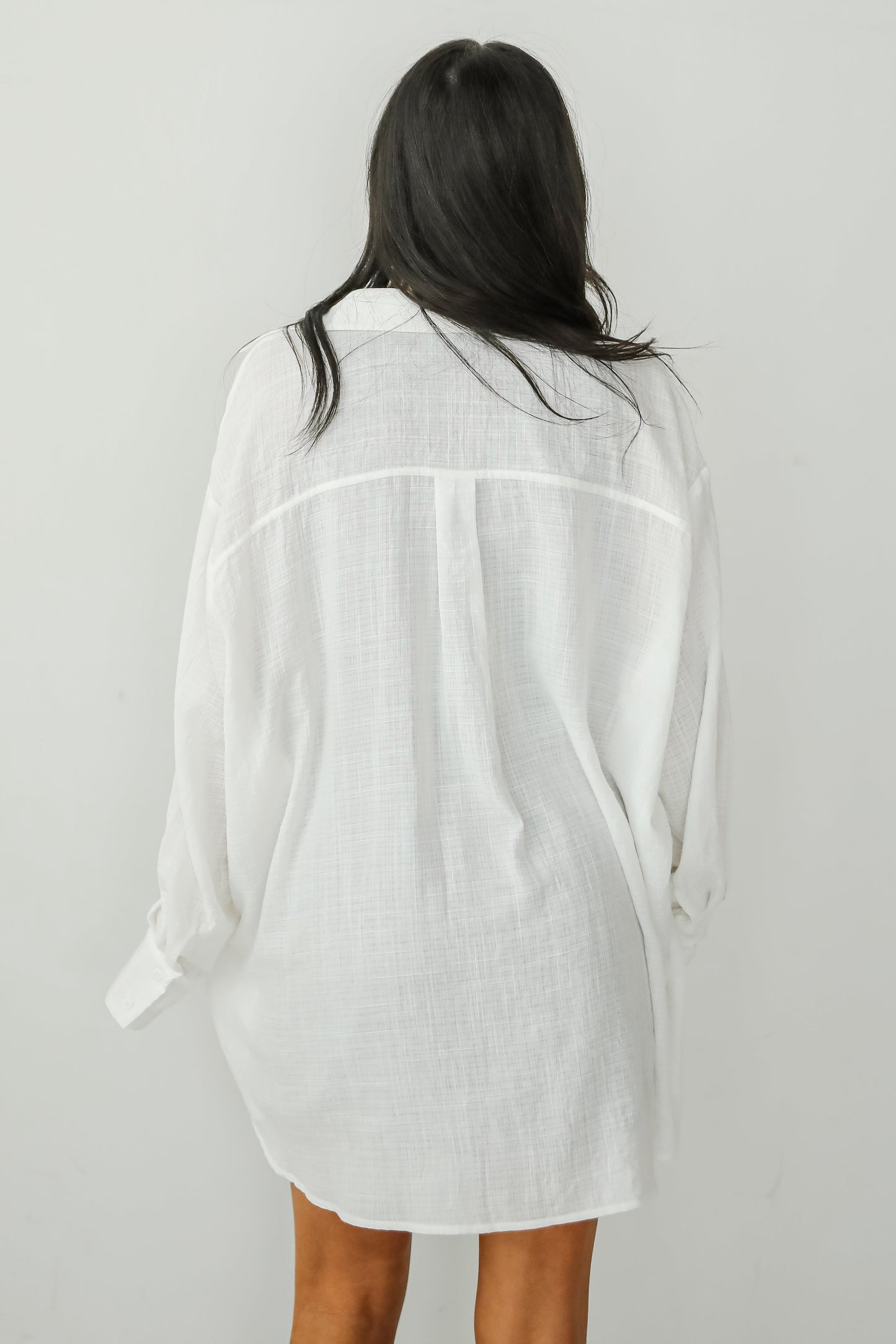 Allison Oversized Button-Up Blouse