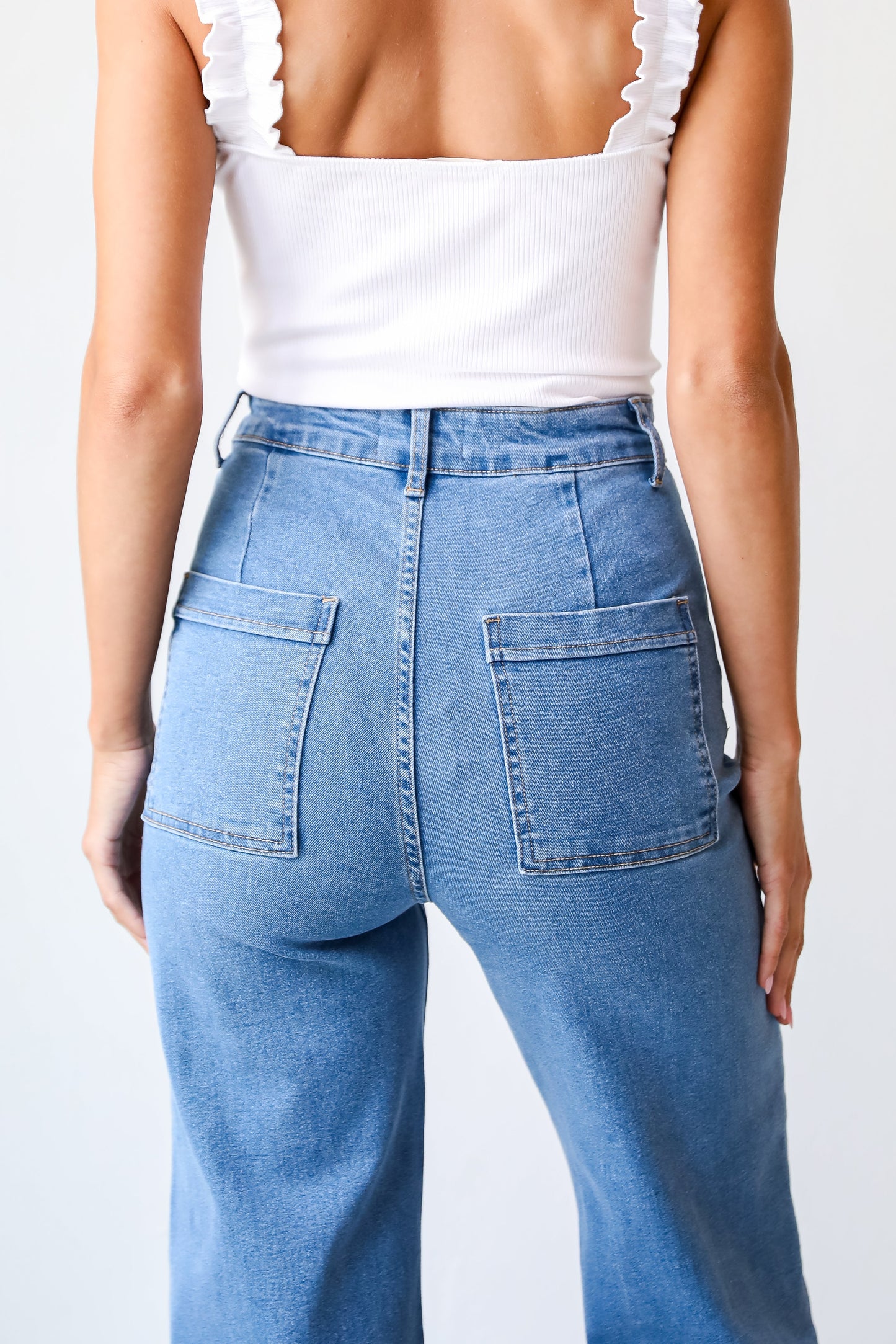 FINAL SALE - Jordyn Wide Leg Jeans