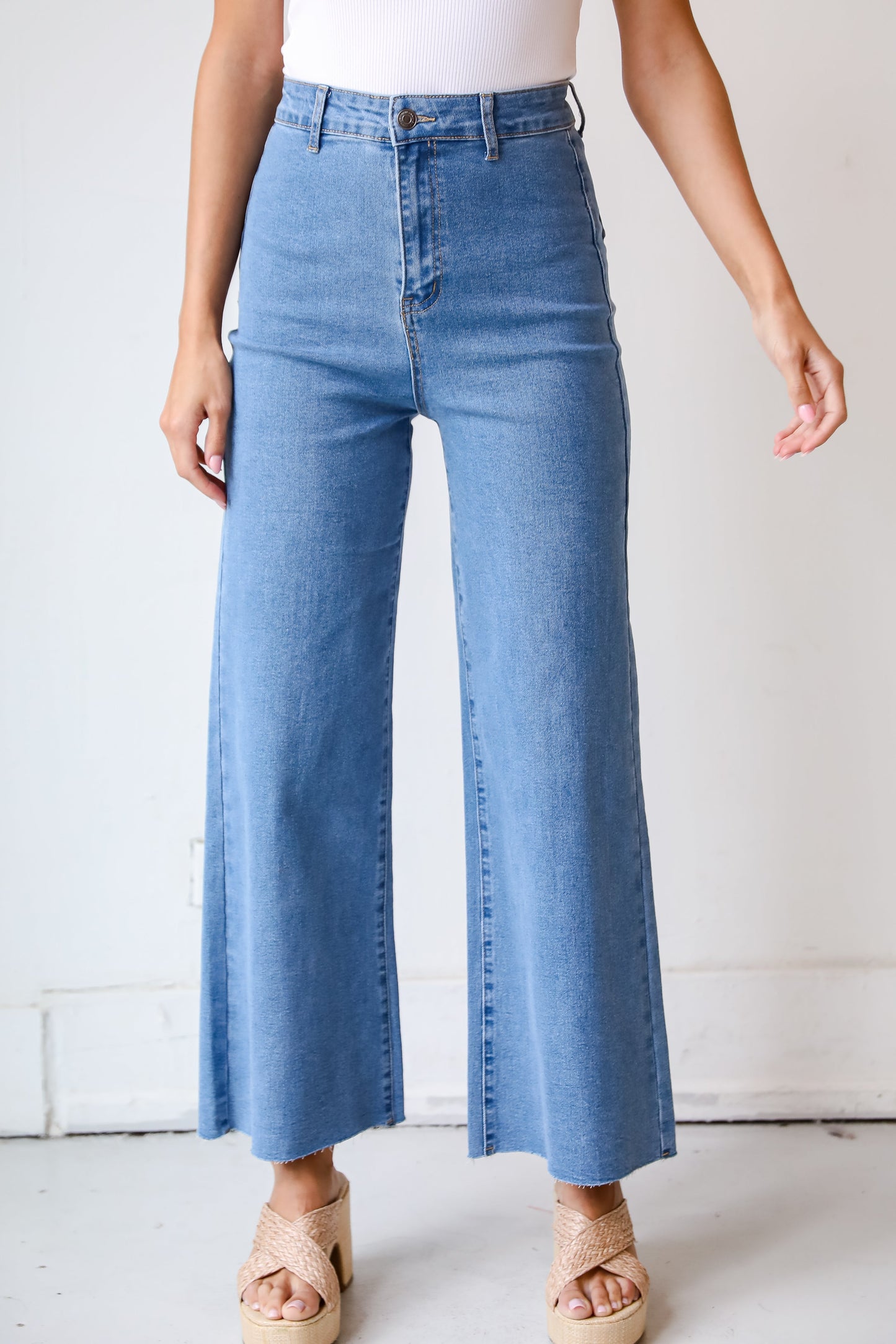 FINAL SALE - Jordyn Wide Leg Jeans