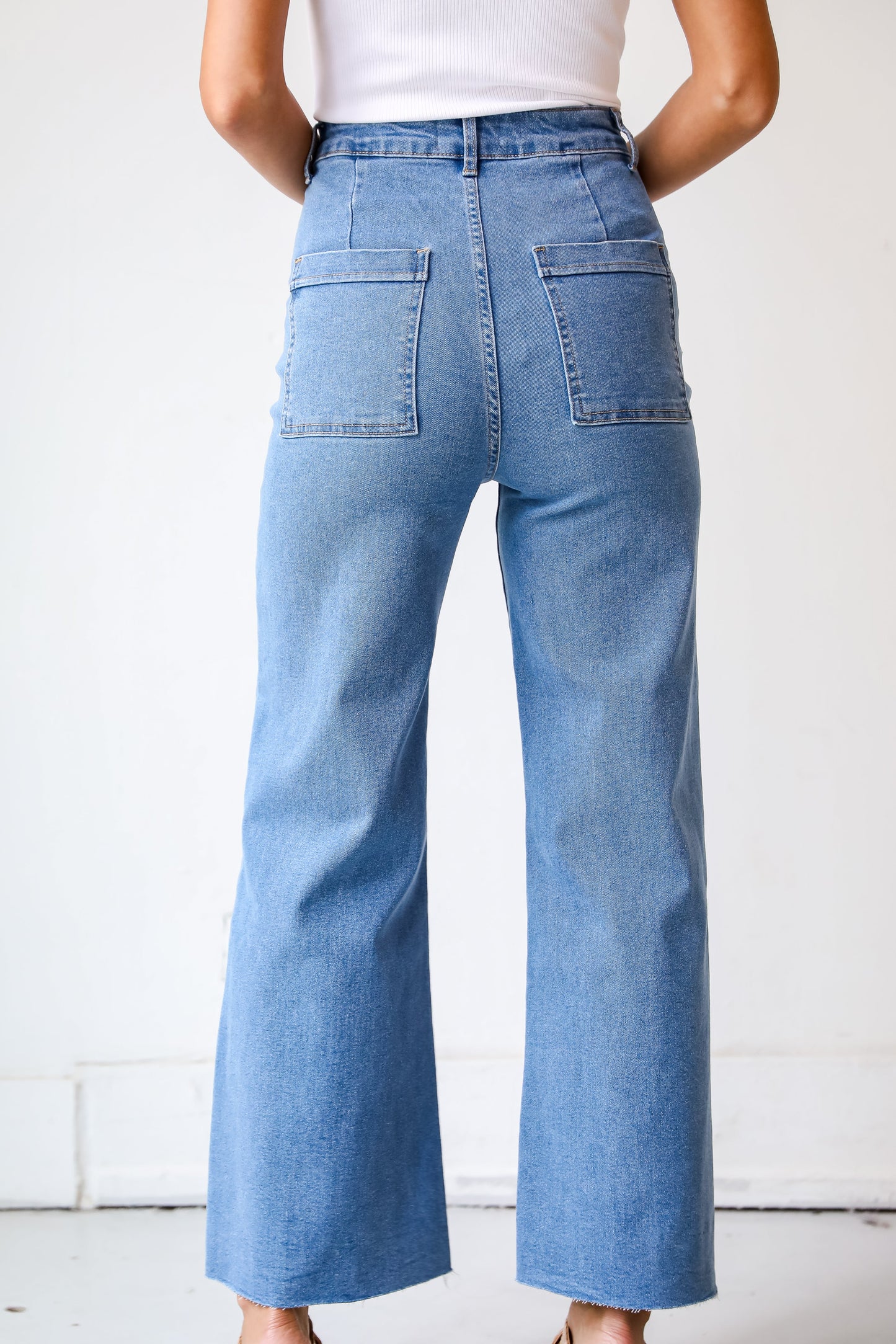 FINAL SALE - Jordyn Wide Leg Jeans