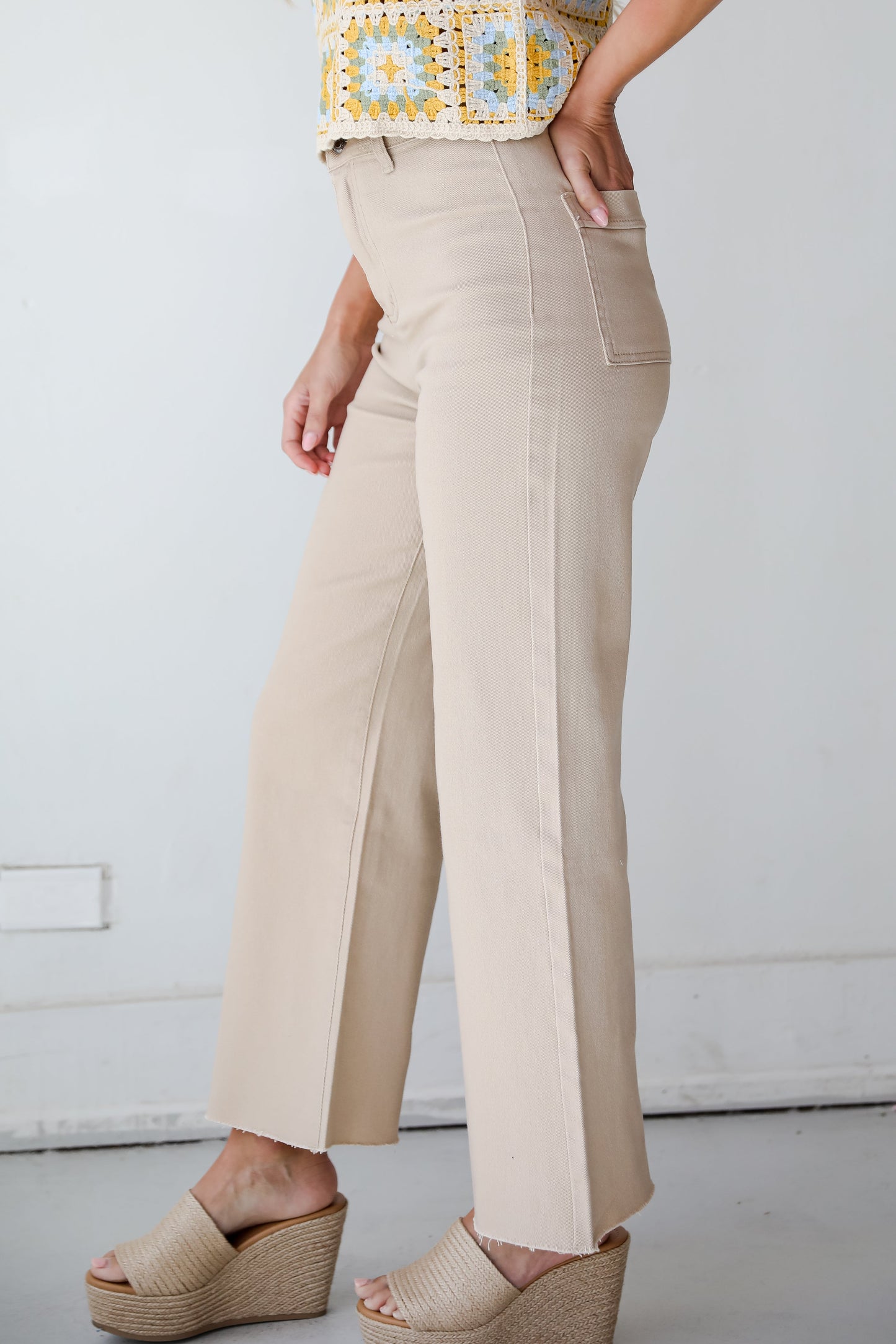 FINAL SALE - Jordyn Wide Leg Jeans