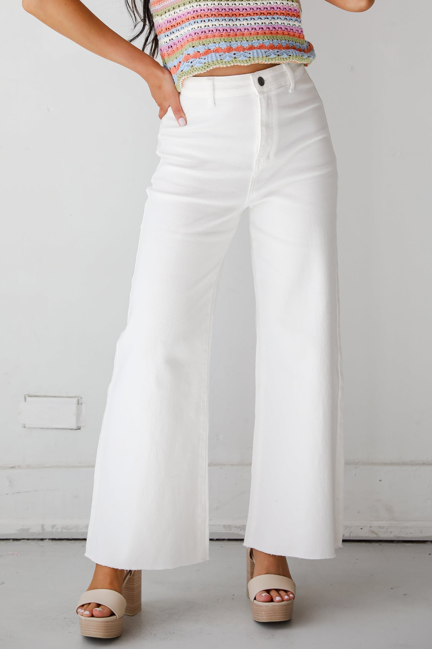 FINAL SALE - Jordyn Wide Leg Jeans