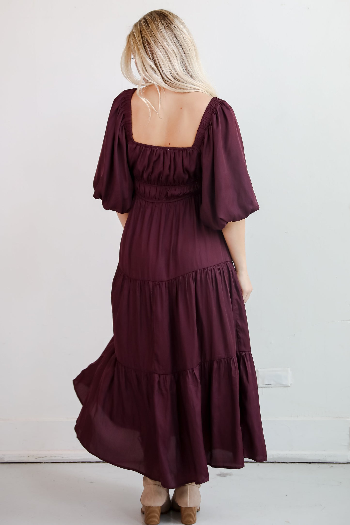 Extravagant Muse Tiered Midi Dress